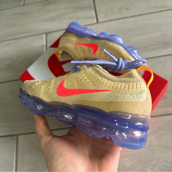 NIKE AIR VAPORMAX 2023 CREAM PUPRLE - Picture 2 of 4